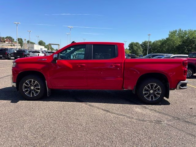 2021 Red Hot Chevrolet Silverado 1500 LT 4X4 Truck