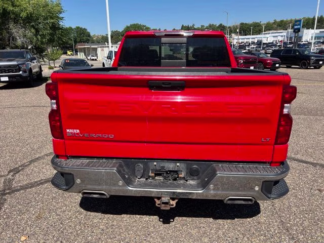 2021 Red Hot Chevrolet Silverado 1500 LT 4X4 Truck