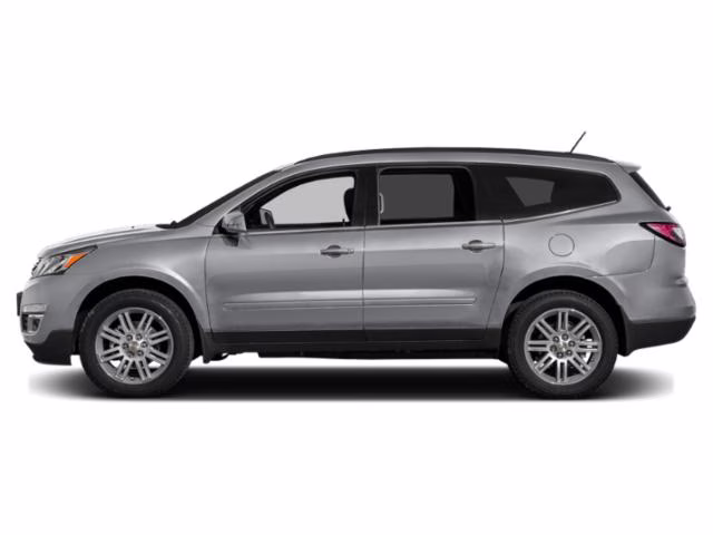 2015 Silver Ice Metallic Chevrolet Traverse LT AWD SUV