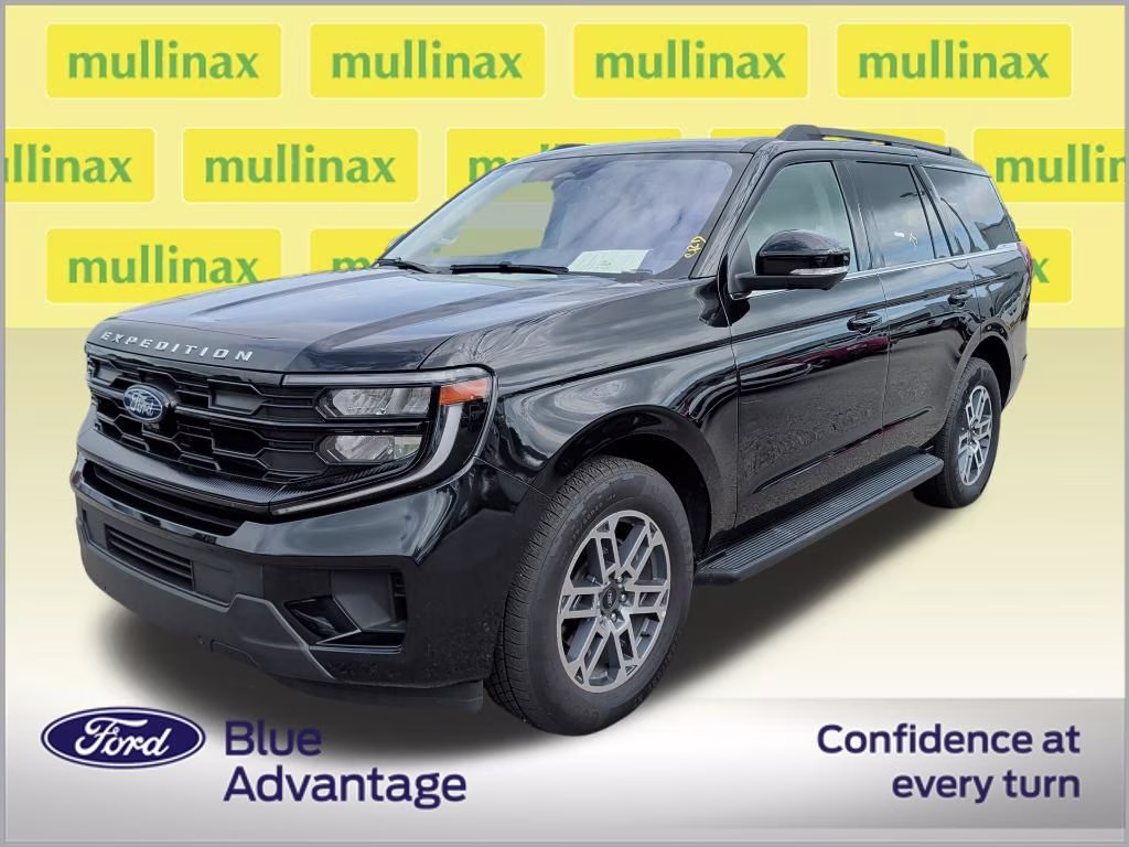 2025 Agate Black Metallic Ford Expedition Active RWD SUV