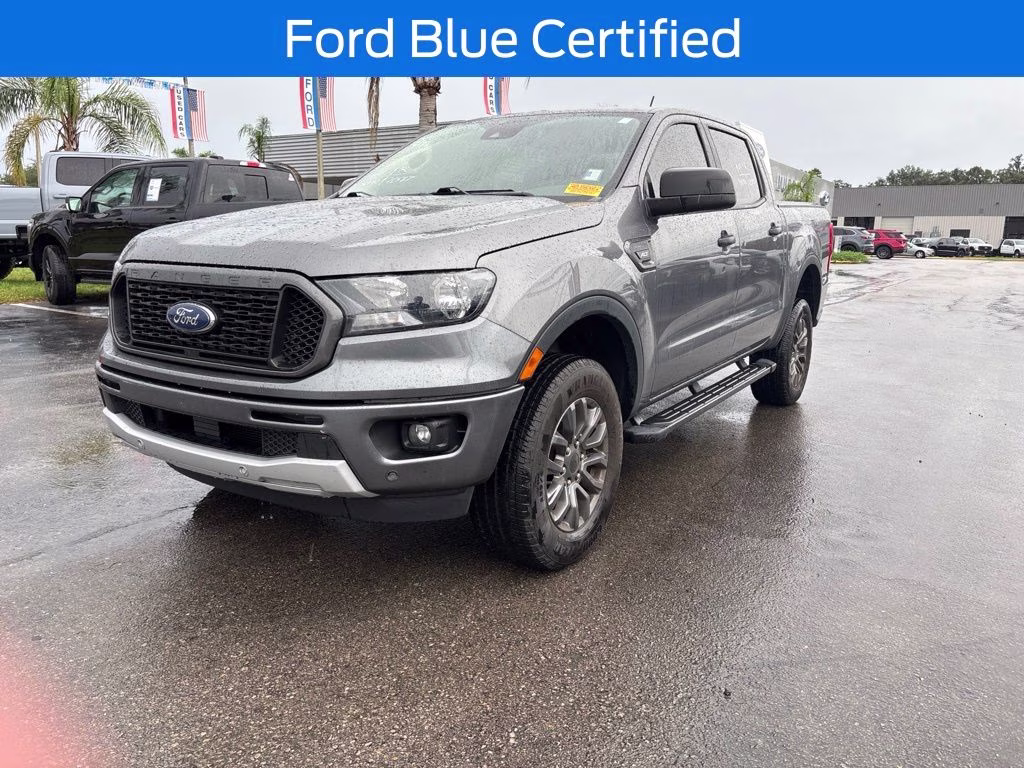 2021 Gray Metallic Ford Ranger XLT RWD Truck