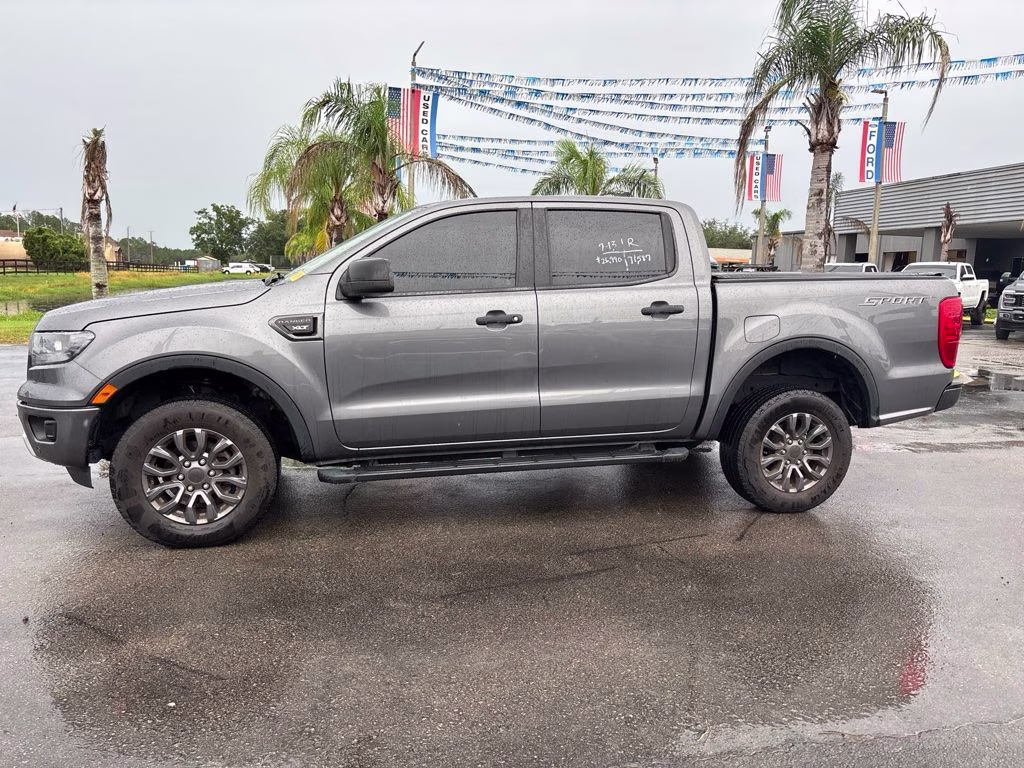 2021 Gray Metallic Ford Ranger XLT RWD Truck