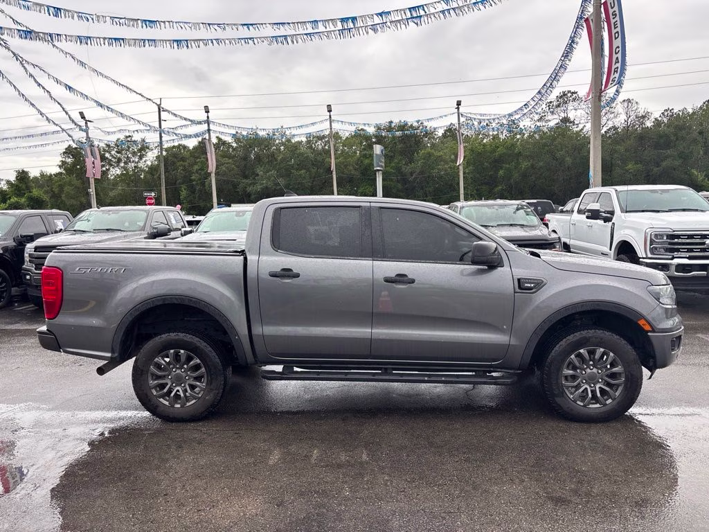 2021 Gray Metallic Ford Ranger XLT RWD Truck