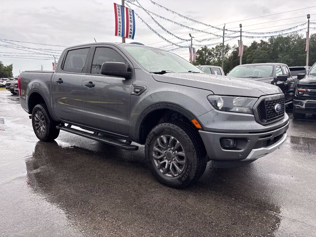 2021 Gray Metallic Ford Ranger XLT RWD Truck