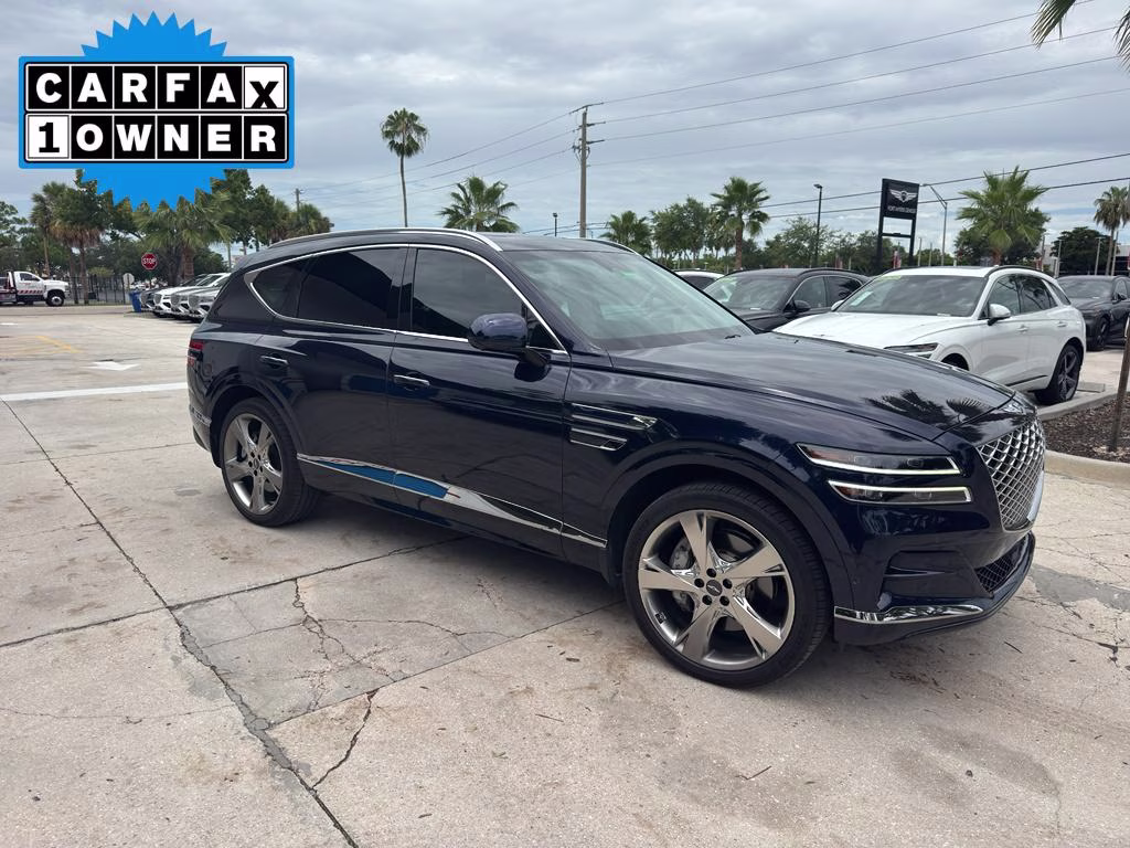 2024 Capri Blue Genesis GV80 3.5T (A8) AWD SUV
