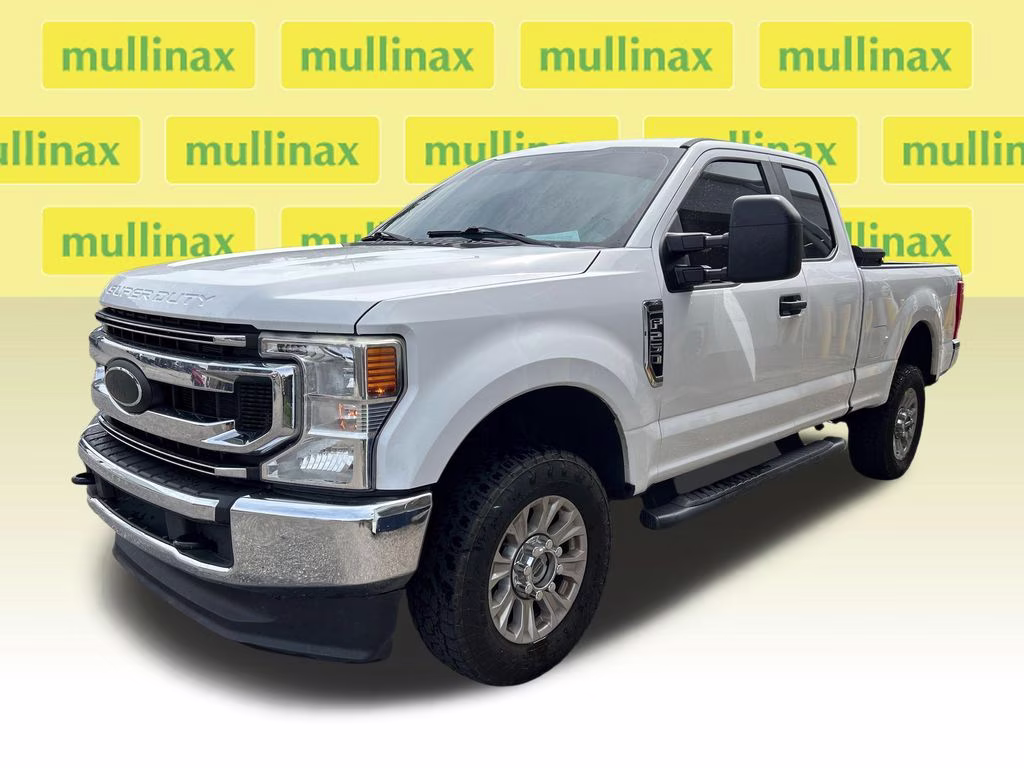 2021 Oxford White Ford Super Duty F-250 SRW XL 4X4 Truck