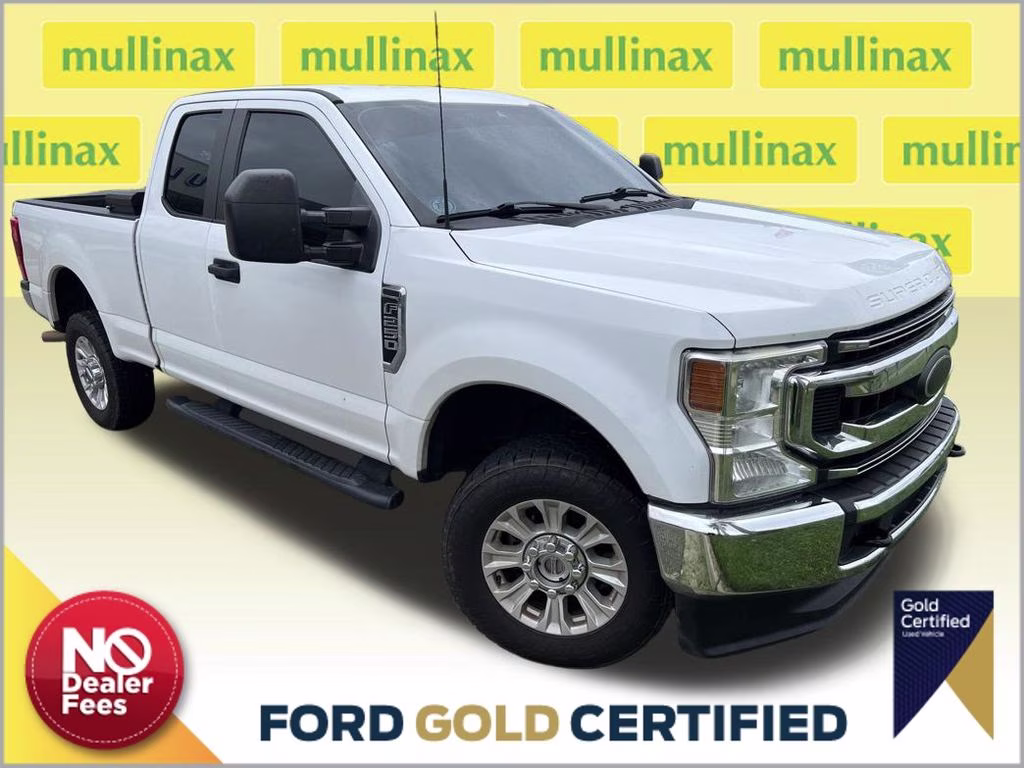 2021 Oxford White Ford Super Duty F-250 SRW XL 4X4 Truck