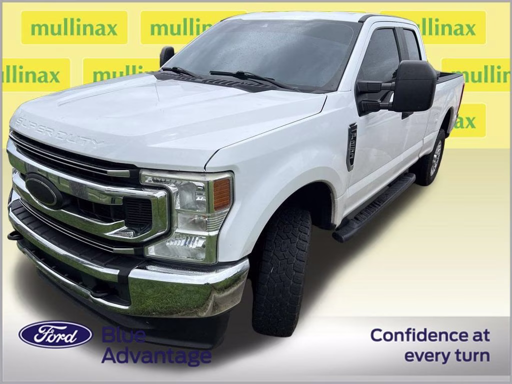 2021 Oxford White Ford Super Duty F-250 SRW XL 4X4 Truck