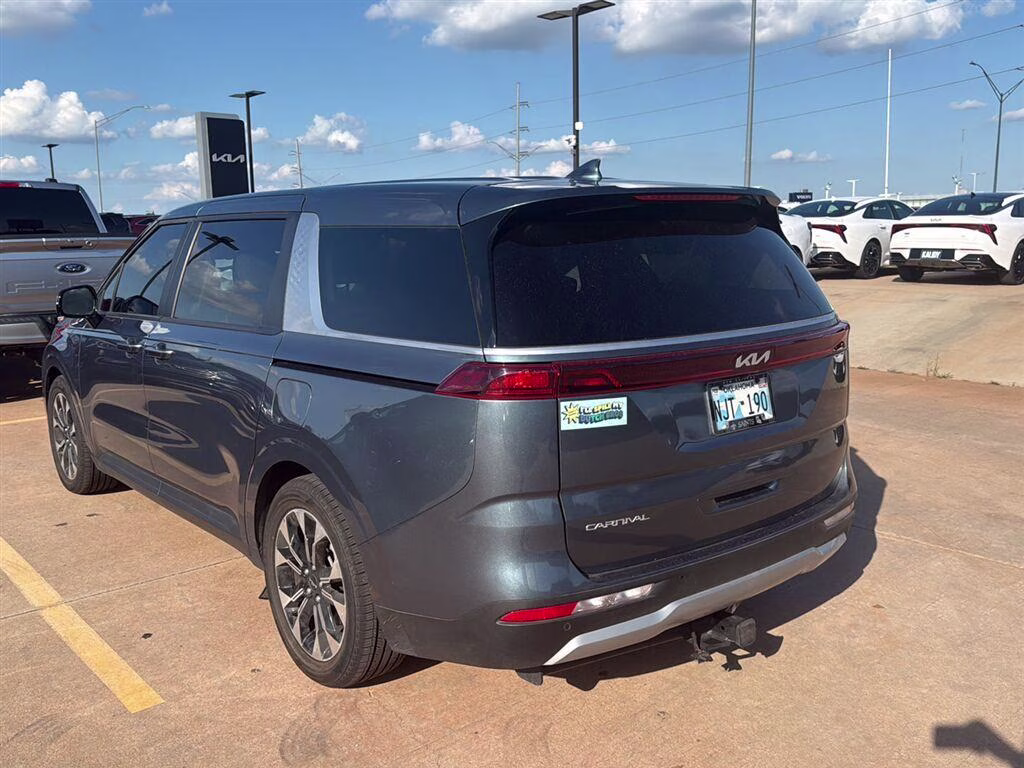 2023 Astra Blue Kia Carnival EX FWD Van