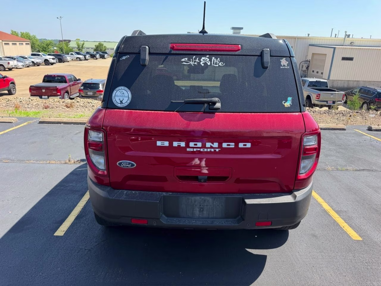 2021 Rapid Red Metallic Tinted Clearcoat Ford Bronco Sport Outer Banks 4X4 SUV