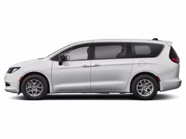 2023 Bright White Clearcoat Chrysler Voyager LX FWD Van