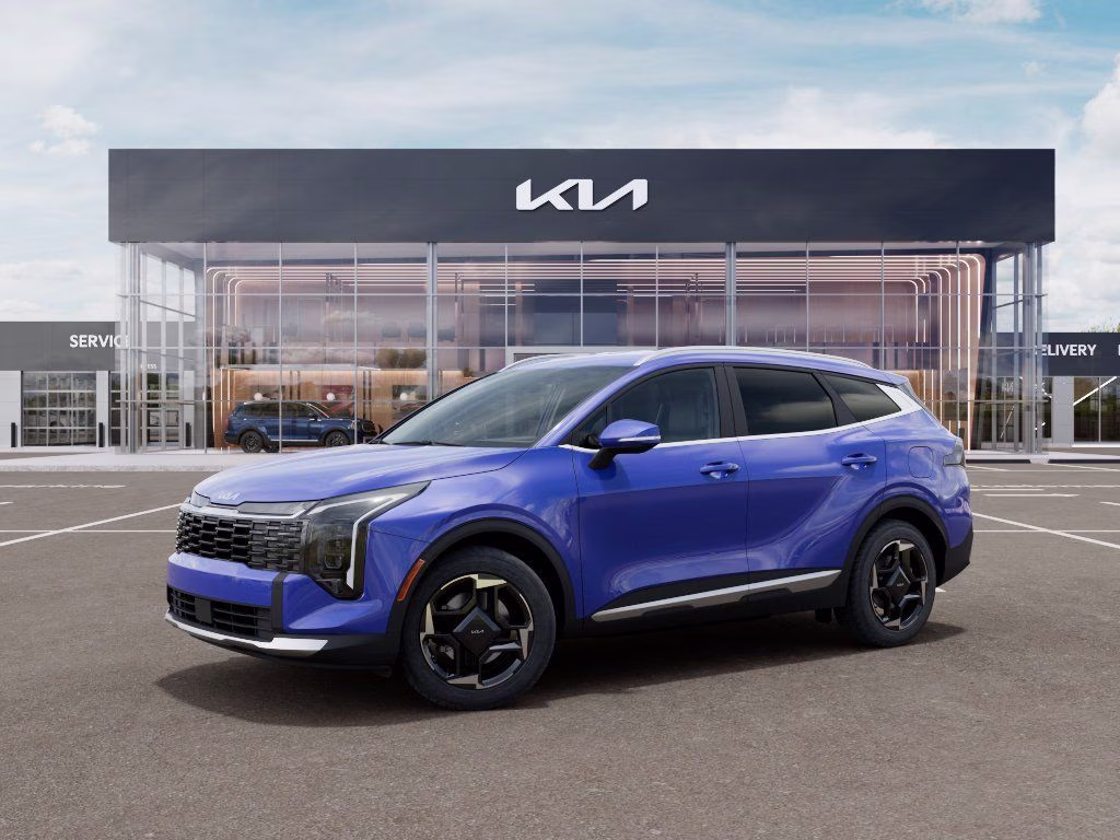 2026 Blue Kia Sportage EX AWD SUV
