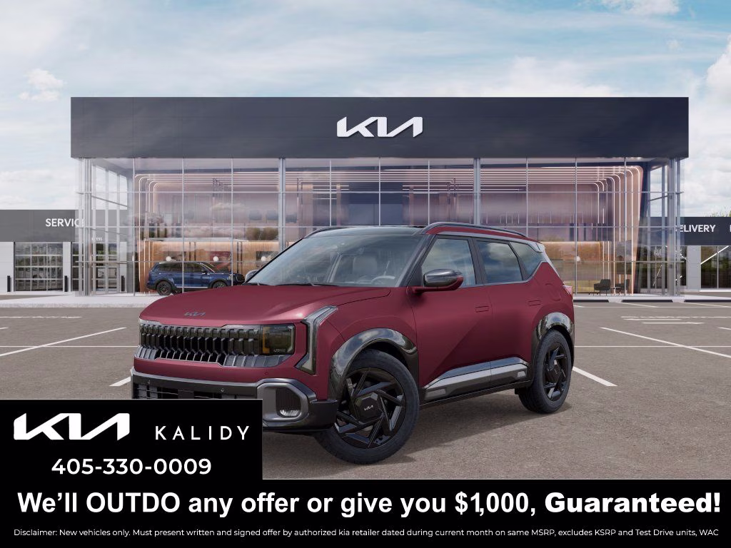 2027 Magma Red Kia Seltos X-Line AWD SUV