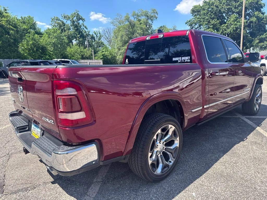 2020 Delmonico Red Pearlcoat Ram 1500 Laramie Longhorn 4X4 Truck