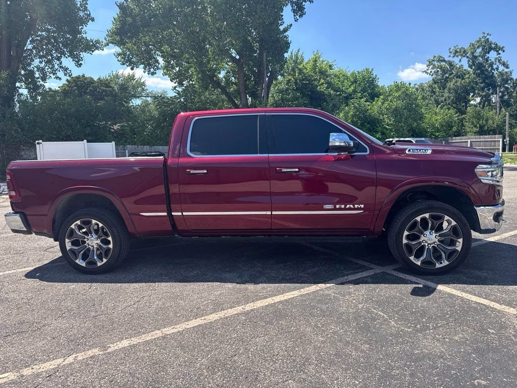 2020 Delmonico Red Pearlcoat Ram 1500 Laramie Longhorn 4X4 Truck