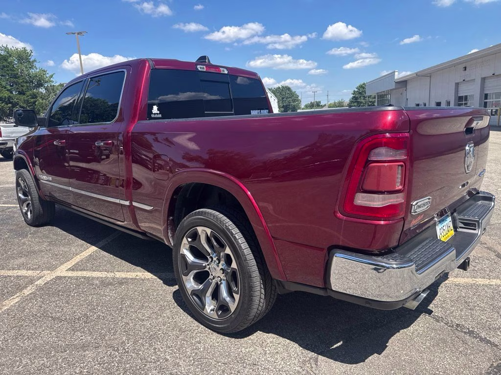 2020 Delmonico Red Pearlcoat Ram 1500 Laramie Longhorn 4X4 Truck
