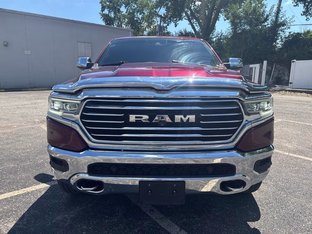 2020 Delmonico Red Pearlcoat Ram 1500 Laramie Longhorn 4X4 Truck