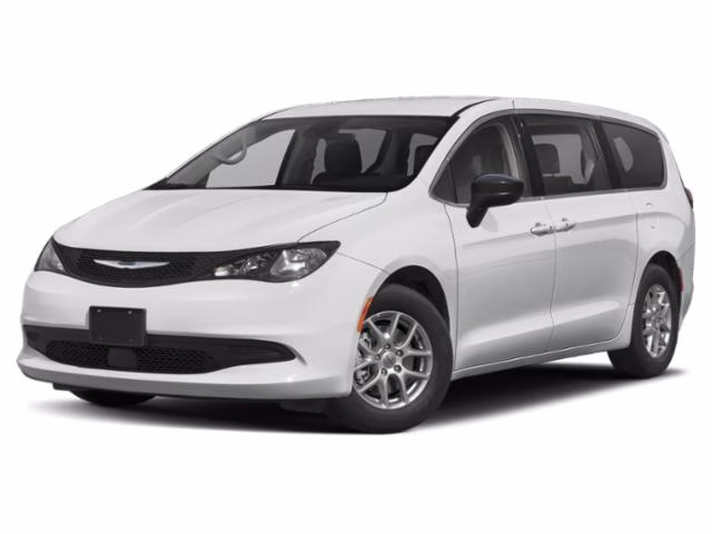 2023 Bright White Clearcoat Chrysler Voyager LX FWD Van