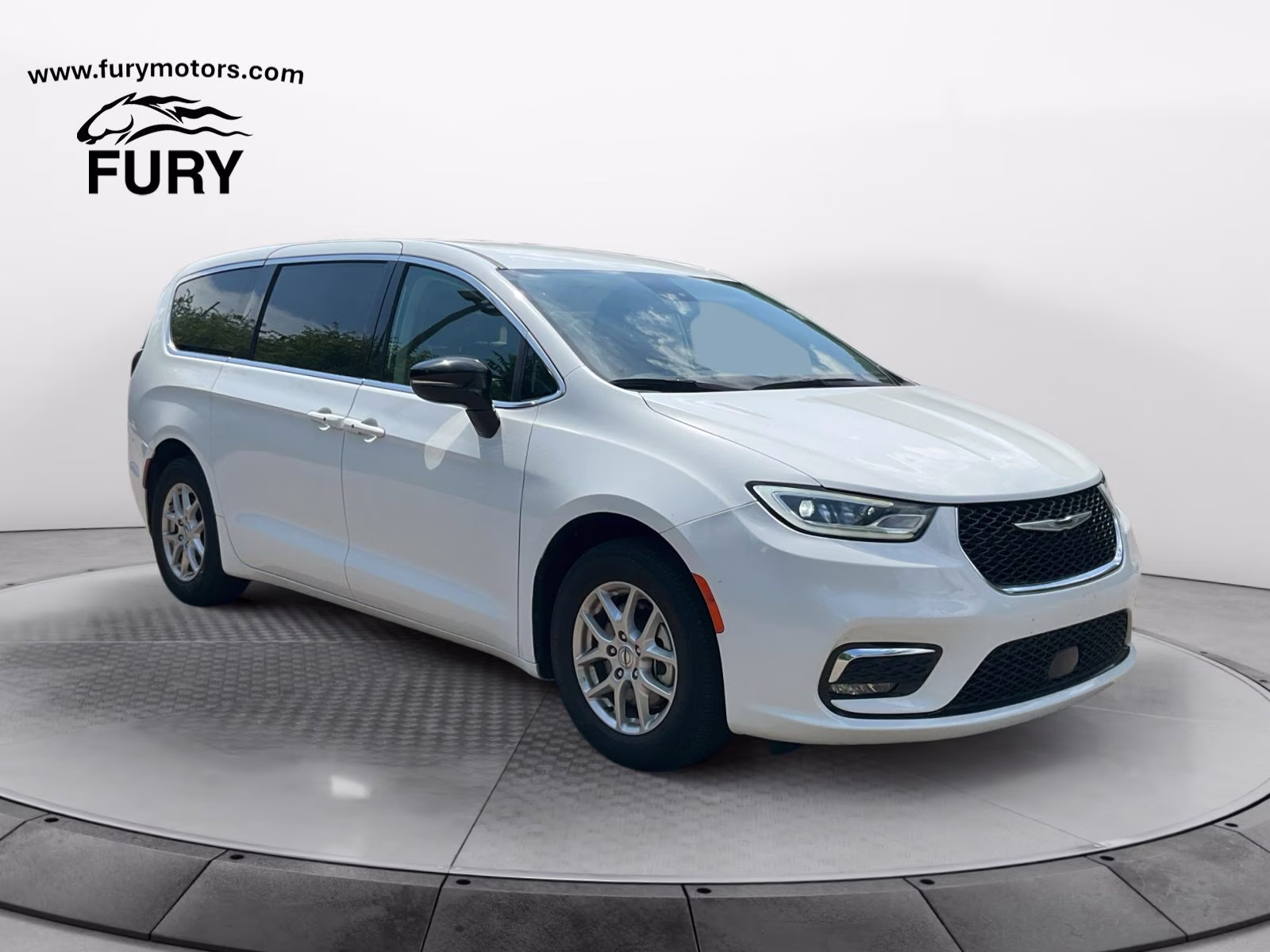 2024 Bright White Clearcoat Chrysler Pacifica Touring L FWD Van