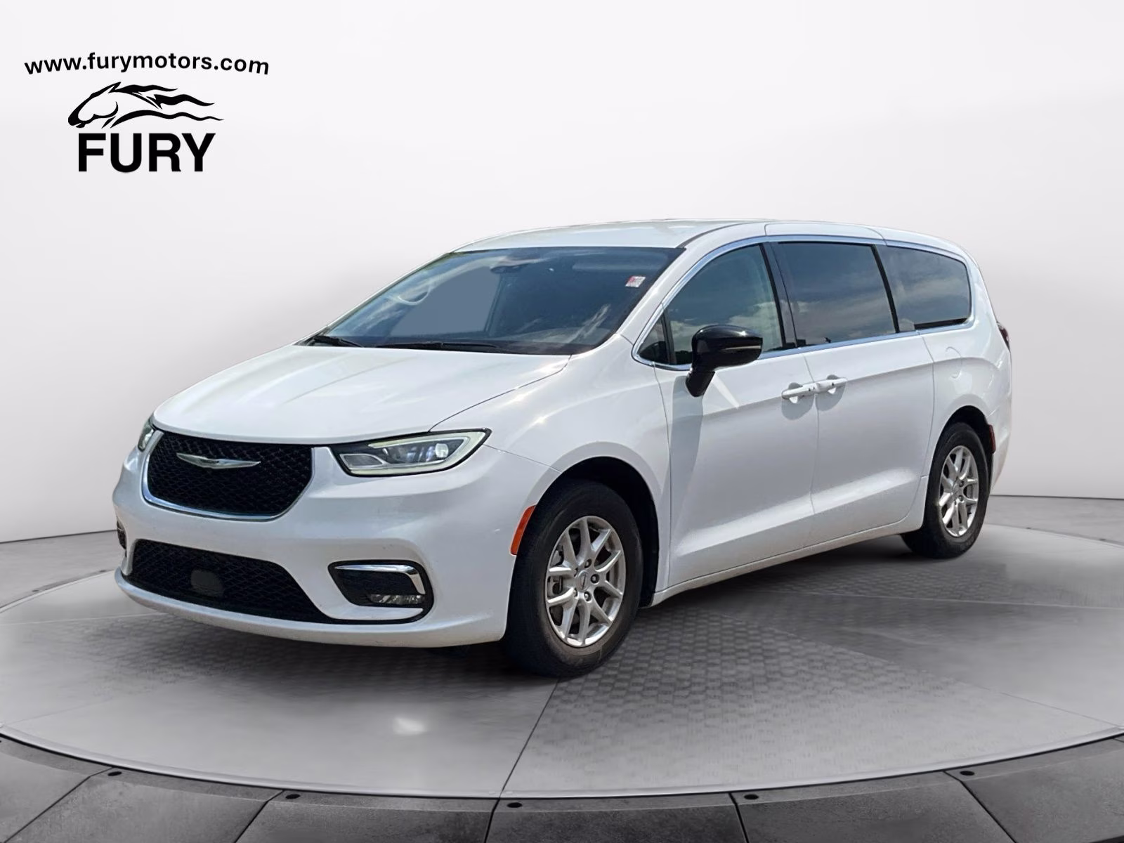 2024 Bright White Clearcoat Chrysler Pacifica Touring L FWD Van