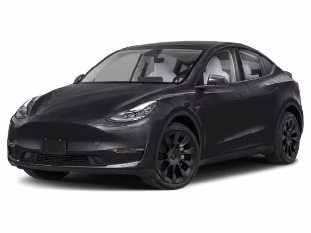 2024 Solid Black Tesla Model Y Long Range AWD SUV