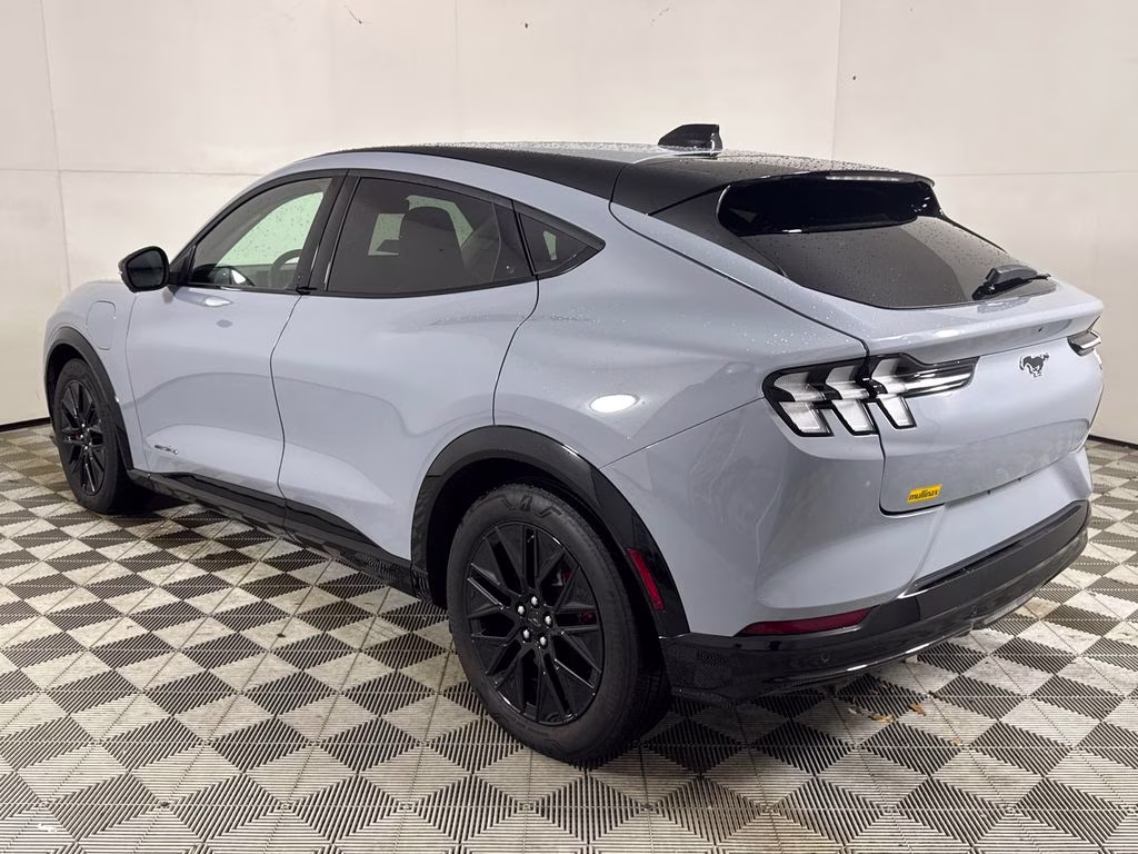 2025 Glacier Gray Metallic TriCoat Ford Mustang Mach-E Premium AWD SUV