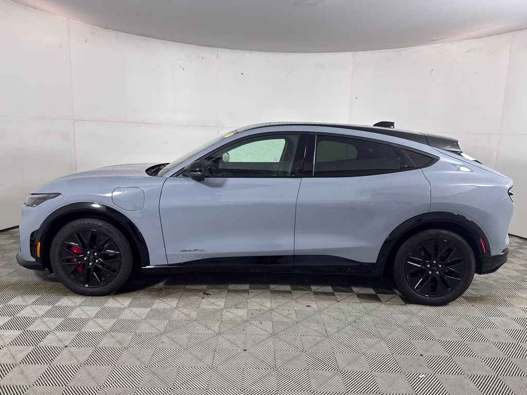 2025 Glacier Gray Metallic TriCoat Ford Mustang Mach-E Premium AWD SUV