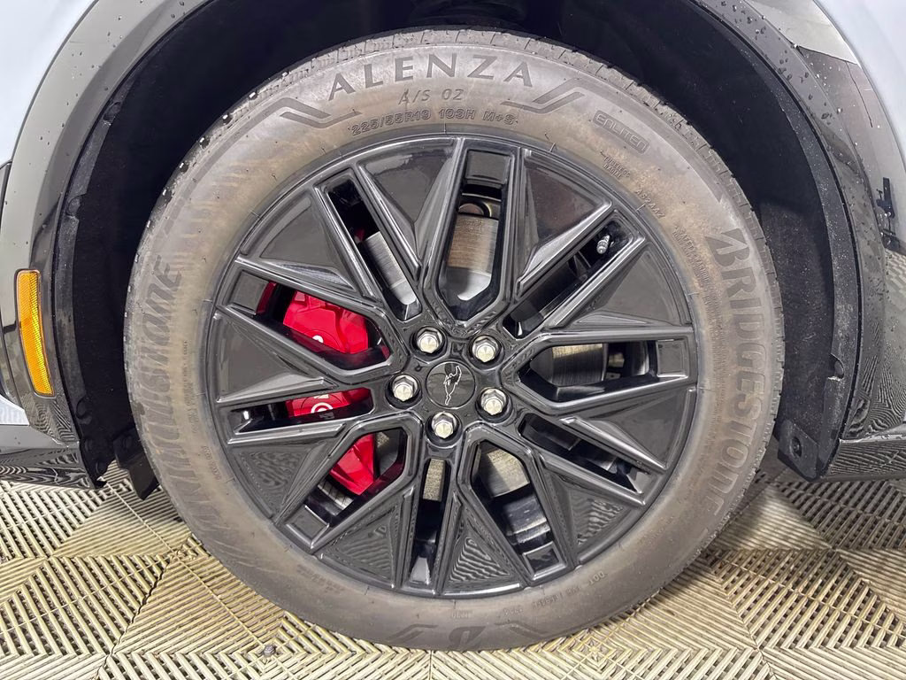 2025 Glacier Gray Metallic TriCoat Ford Mustang Mach-E Premium AWD SUV