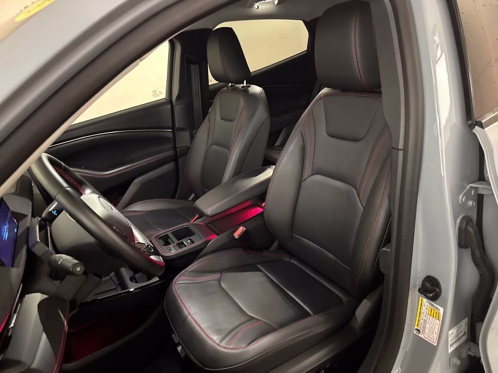 2025 Glacier Gray Metallic TriCoat Ford Mustang Mach-E Premium AWD SUV