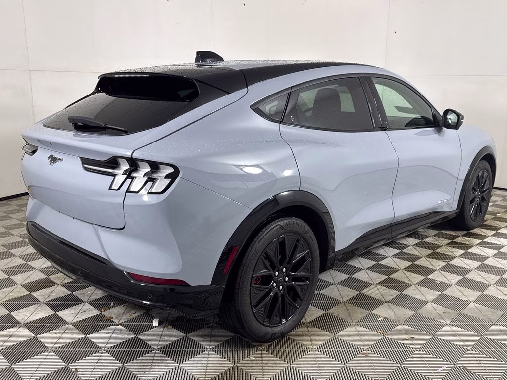 2025 Glacier Gray Metallic TriCoat Ford Mustang Mach-E Premium AWD SUV