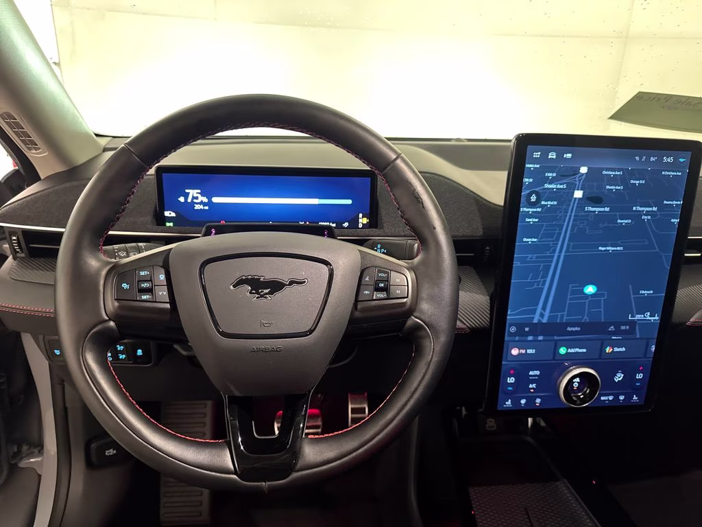 2025 Glacier Gray Metallic TriCoat Ford Mustang Mach-E Premium AWD SUV