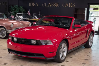 2010 Torch Red Ford Mustang GT Premium - 5-Speed Convertible