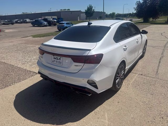 2023 Snow White Pearl Kia Forte GT FWD Sedan