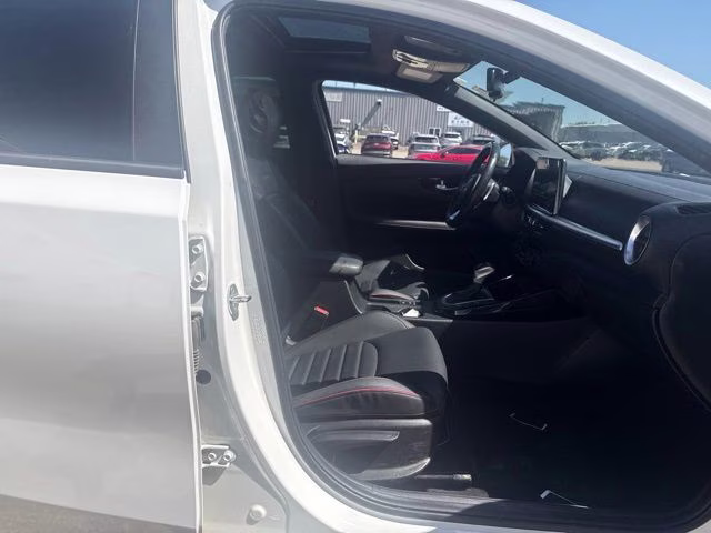 2023 Snow White Pearl Kia Forte GT FWD Sedan