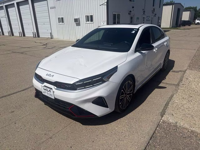 2023 Snow White Pearl Kia Forte GT FWD Sedan