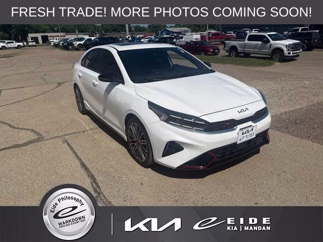 2023 Snow White Pearl Kia Forte GT FWD Sedan