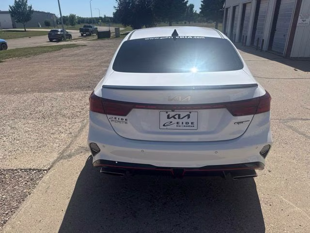 2023 Snow White Pearl Kia Forte GT FWD Sedan