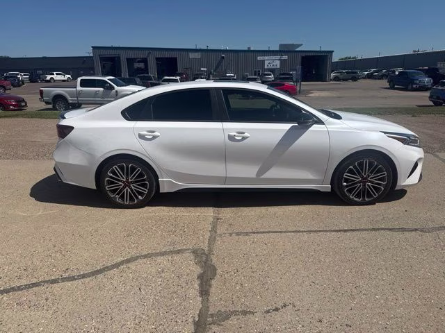 2023 Snow White Pearl Kia Forte GT FWD Sedan