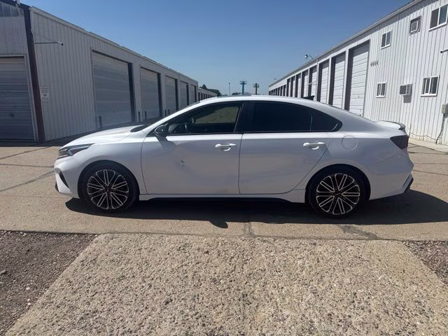 2023 Snow White Pearl Kia Forte GT FWD Sedan
