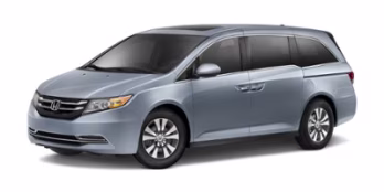 2015 Black Honda Odyssey EX-L FWD Van
