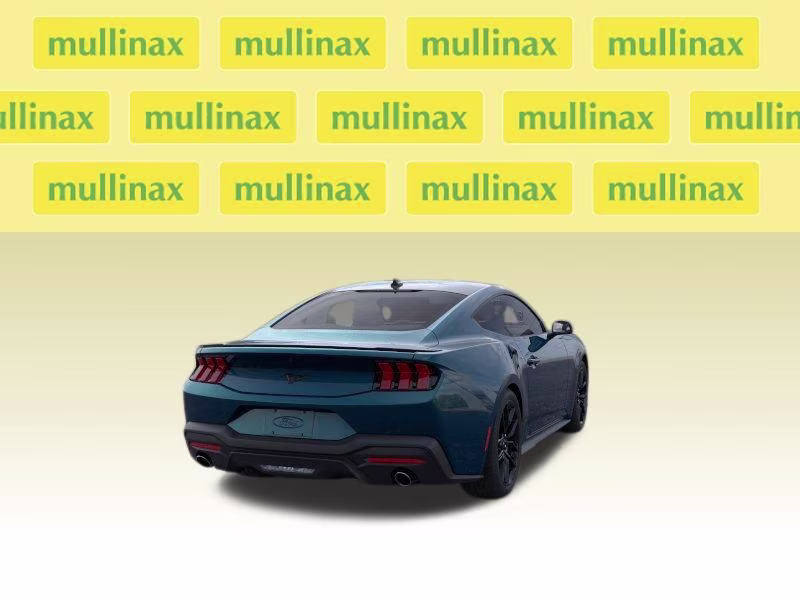 2026 Adriatic Blue Metallic Ford Mustang EcoBoost Premium RWD Coupe