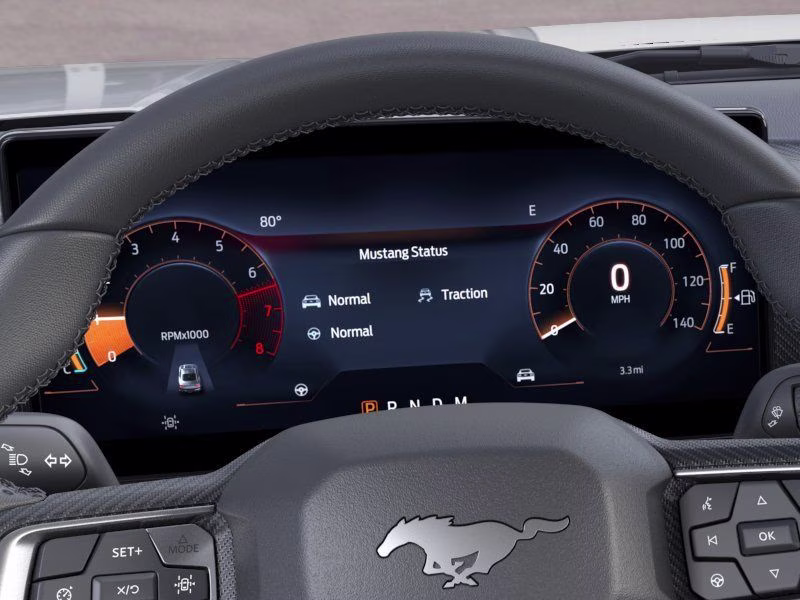 2026 Avalanche Gray Ford Mustang EcoBoost RWD Coupe