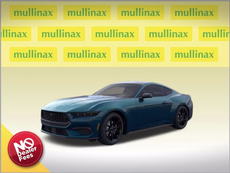 2026 Adriatic Blue Metallic Ford Mustang EcoBoost Premium RWD Coupe