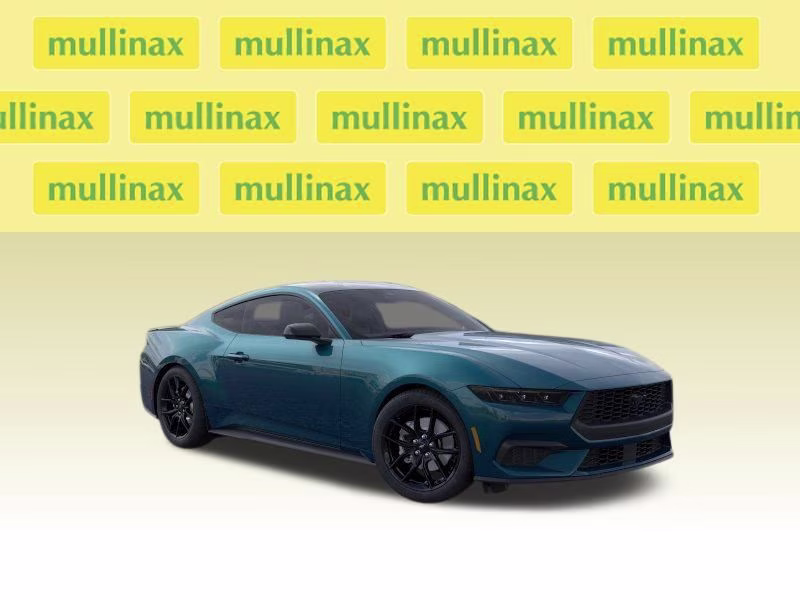 2026 Adriatic Blue Metallic Ford Mustang EcoBoost Premium RWD Coupe