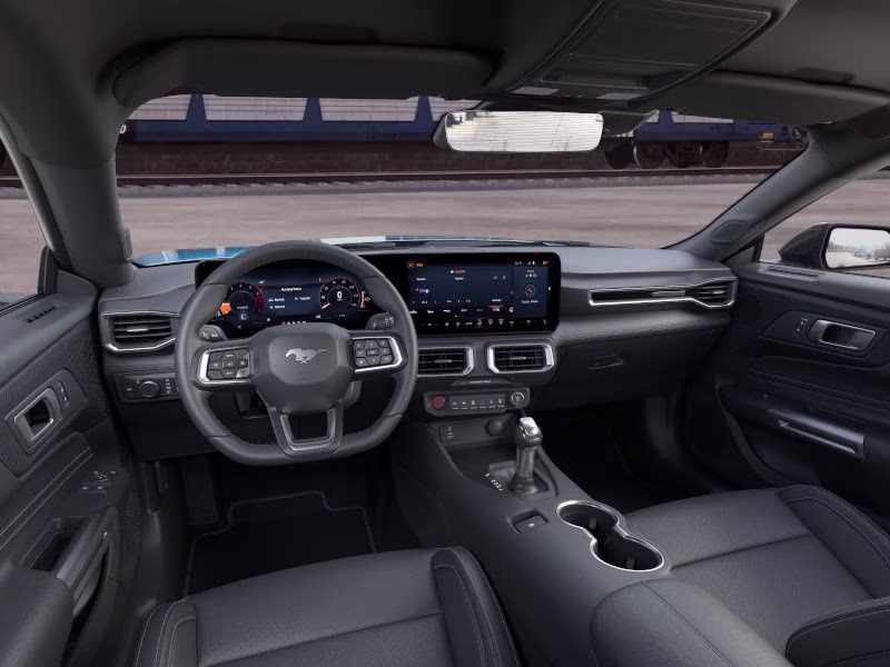 2026 Adriatic Blue Metallic Ford Mustang EcoBoost Premium RWD Coupe