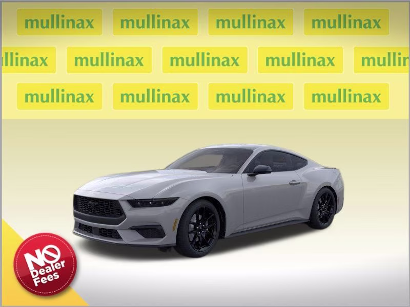 2026 Avalanche Gray Ford Mustang EcoBoost RWD Coupe