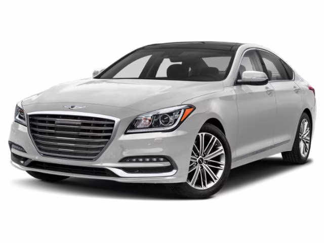 2020 Uyuni White Genesis G80 3.8 RWD Sedan