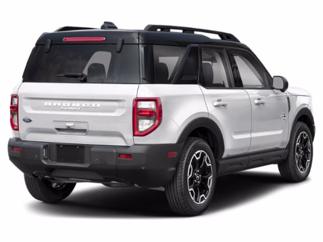 2026 Space White Metallic Ford Bronco Sport Outer Banks 4X4 SUV