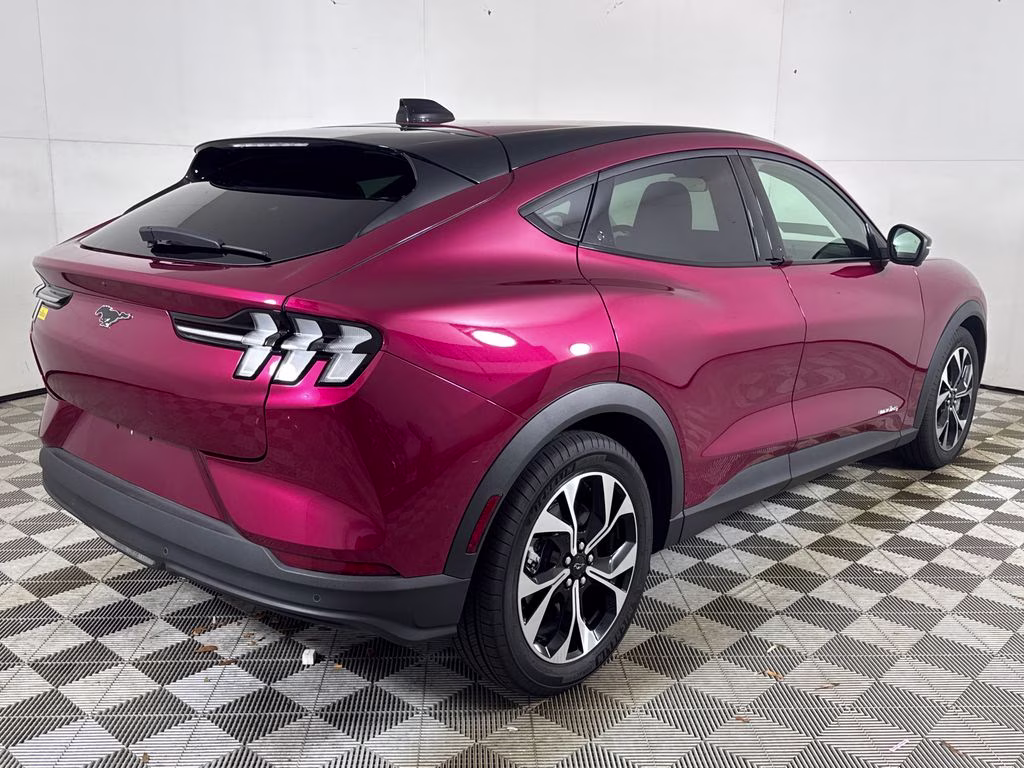 2025 Molten Magenta Metallic Tinted Clearcoat Ford Mustang Mach-E Select AWD SUV