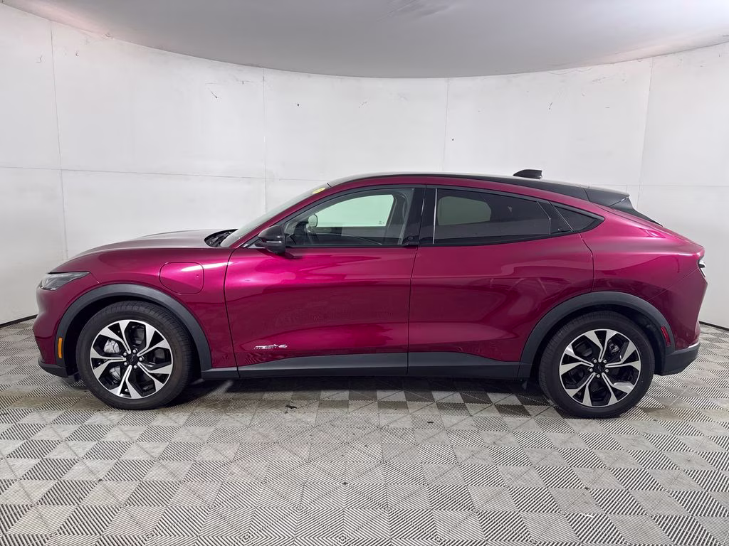 2025 Molten Magenta Metallic Tinted Clearcoat Ford Mustang Mach-E Select AWD SUV